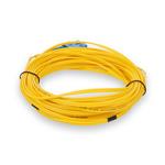 Picture of 2m ST to SC Yellow OS2 Duplex OFNR (Riser-Rated) SMF Fiber Patch Cable