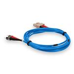 Picture of 3m ST to SC Blue OM1 Duplex OFNR (Riser-Rated) MMF Fiber Patch Cable