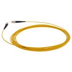 Picture of 0.5m ST to ST Yellow OS2 Simplex OFNR (Riser-Rated) SMF Fiber Patch Cable