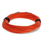 Picture of 15m ST to ST Orange OM1 Duplex OFNR (Riser-Rated) MMF Fiber Patch Cable