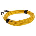 Picture of 15m ST to ST Yellow OS2 Duplex OFNR (Riser-Rated) TAA SMF Fiber Patch Cable