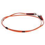 Picture of 3m ST to ST Orange OM2 Duplex OFNR (Riser-Rated) Fiber Patch Cable