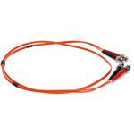 Picture of 3m ST to ST Orange OM2 Duplex OFNR (Riser-Rated) Fiber Patch Cable