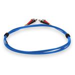 Picture of 3m ST to ST Blue OM1 Duplex OFNP (Plenum-Rated) MMF Fiber Patch Cable