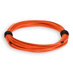 Picture of 5m ST to ST Orange OM3 Duplex OFNR (Riser-Rated) Fiber Patch Cable
