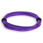 Picture of 9m ST to ST Purple OM4 Duplex OFNR (Riser-Rated) Fiber Patch Cable