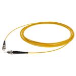 Picture of 9m ST to ST Yellow OS2 Simplex OFNR (Riser-Rated) SMF Fiber Patch Cable