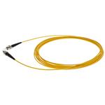 Picture of 9m ST to ST Yellow OS2 Simplex OFNR (Riser-Rated) SMF Fiber Patch Cable
