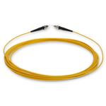 Picture of 9m ST to ST Yellow OS2 Simplex OFNR (Riser-Rated) SMF Fiber Patch Cable