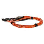 Picture of 3m 12xST to 12xLC Orange OM1 OFNR (Riser-Rated) Fiber Trunk Cable