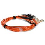 Picture of 3m 12xST to 12xLC Orange OM1 OFNR (Riser-Rated) Fiber Trunk Cable