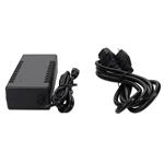 Picture of Epson® C825343 Compatible 3 Pin Male to NEMA 5-15P Male at 3A Black Power Adapter and Cable