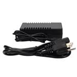 Picture of Epson® C825343 Compatible 3 Pin Male to NEMA 5-15P Male at 3A Black Power Adapter and Cable