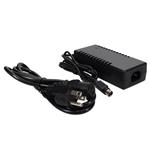 Picture of Epson® C825343 Compatible 3 Pin Male to NEMA 5-15P Male at 3A Black Power Adapter and Cable