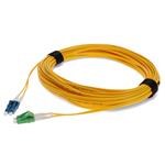 Picture of 20m ALC to LC Yellow OS2 Duplex Microboot, Snagless OFNR (Riser-Rated) SMF Fiber Patch Cable
