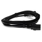 Picture of 3ft C19 Female to C20 Male 12AWG 100-250V at 20A Black Power Cable