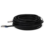 Picture of Brocade® (Formerly) CAB-CX4-0300 Compatible TAA Compliant 10GBase-CX CX4 to CX4 Direct Attach Cable (Passive Twinax, 3m)