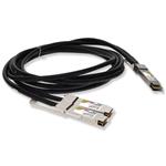Picture of Arista Networks® CAB-D-2Q-400G-2-5M Compatible TAA Compliant 400GBase-CU QSFP-DD 400G to 2xQSFP56 200G PAM-4 Direct Attach Cable (Passive Twinax, 2.5m)