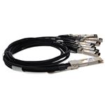 Picture of Arista Networks® CAB-D-8S-200G-1M Compatible 200GBase-CU QSFP-DD 200G to 8xSFP28 Direct Attach Cable (Passive Twinax, 1m)