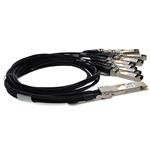 Picture of Arista Networks® CAB-D-8S-200G-2M Compatible 200GBase-CU QSFP-DD 200G to 8xSFP28 Direct Attach Cable (Passive Twinax, 2m)