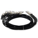 Picture of Arista Networks® Compatible TAA 400GBase-CU QSFP-DD 400G to 8xSFP56 Direct Attach Cable (Passive Twinax, 2.5m)