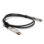 Picture of Arista Networks CAB-D-D-200G-1-5M Compatible TAA 200GBase-CU QSFP-DD to QSFP-DD NRZ Direct Attach Cable (Passive Twinax, 1.5m)