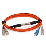 Picture of 1m SC to SC OM1 & OS1 Duplex OFNR (Riser-Rated) Fiber Mode Conditioning Cable