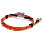 Picture of 2m Cisco® CAB-GELX-625-LC-SC-2M Compatible LC (Male) to SC (Male) Orange OM1 & OS1 Duplex Fiber Mode Conditioning Cable