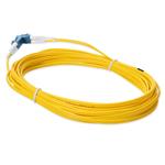 Picture of 2m LC to LC Yellow OS2 Duplex OFNR (Riser-Rated) SMF Fiber Patch Cable