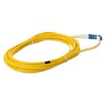 Picture of 2m LC to LC Yellow OS2 Duplex OFNR (Riser-Rated) SMF Fiber Patch Cable