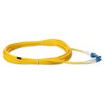 Picture of 2m LC to LC Yellow OS2 Duplex OFNR (Riser-Rated) SMF Fiber Patch Cable
