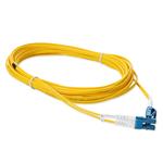 Picture of 2m LC to LC Yellow OS2 Duplex OFNR (Riser-Rated) SMF Fiber Patch Cable