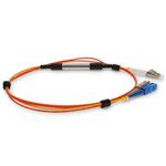 Picture of 3m LC to SC OM1 & OS1 Duplex OFNR (Riser-Rated) Fiber Mode Conditioning Cable