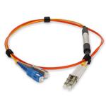 Picture of 3m LC to SC OM1 & OS1 Duplex OFNR (Riser-Rated) Fiber Mode Conditioning Cable