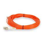 Picture of 2m LC to LC Orange OM2 Duplex OFNR (Riser-Rated) Fiber Patch Cable