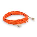 Picture of 2m LC to LC Orange OM2 Duplex OFNR (Riser-Rated) Fiber Patch Cable