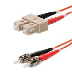 Picture of 3m ST to SC Orange OM2 Duplex OFNR (Riser-Rated) Fiber Patch Cable