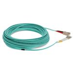 Picture of 20m SC to LC Aqua OM3 Duplex OFNR (Riser-Rated) Fiber Patch Cable