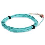 Picture of 2m SC to LC Aqua OM3 Duplex OFNR (Riser-Rated) Fiber Patch Cable