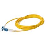 Picture of 9m LC to LC Yellow OS2 Duplex OFNR (Riser-Rated) SMF Fiber Patch Cable