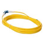 Picture of 9m LC to LC Yellow OS2 Duplex OFNR (Riser-Rated) SMF Fiber Patch Cable