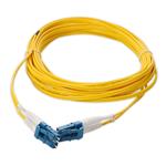 Picture of 9m LC to LC Yellow OS2 Duplex OFNR (Riser-Rated) SMF Fiber Patch Cable