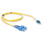 Picture of 3m SC to LC Yellow OS2 Duplex OFNR (Riser-Rated) SMF Fiber Patch Cable