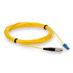 Picture of 1m LC to FC Yellow OS2 Simplex OFNR (Riser-Rated) SMF Fiber Patch Cable