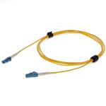 Picture of 3m LC to LC Yellow OS2 Simplex OFNR (Riser-Rated) SMF Fiber Patch Cable