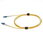 Picture of 3m LC to LC Yellow OS2 Simplex OFNR (Riser-Rated) SMF Fiber Patch Cable