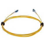 Picture of 3m LC to LC Yellow OS2 Simplex OFNR (Riser-Rated) SMF Fiber Patch Cable