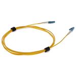 Picture of 3m LC to LC Yellow OS2 Simplex OFNR (Riser-Rated) SMF Fiber Patch Cable
