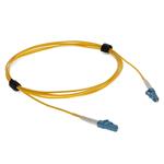 Picture of 3m LC to LC Yellow OS2 Simplex OFNR (Riser-Rated) SMF Fiber Patch Cable