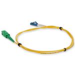 Picture of 3m ASC to LC Yellow OS2 Simplex Microboot, Snagless OFNR (Riser-Rated) SMF Fiber Patch Cable
